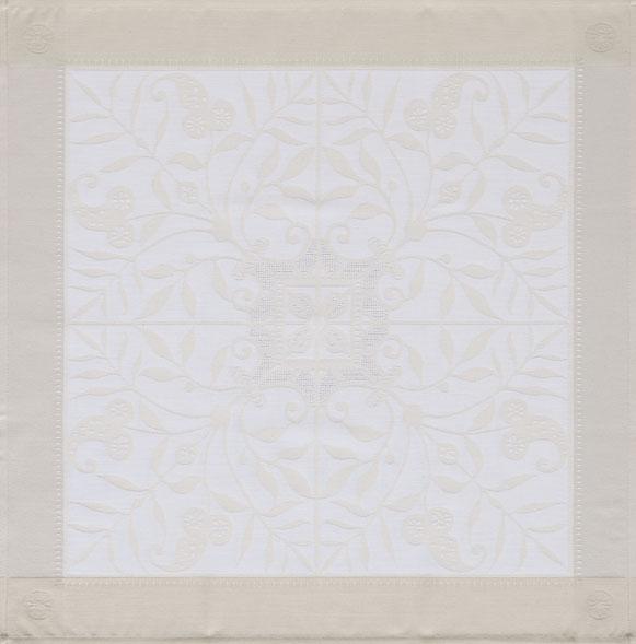 Napkins - Set of 4 Venezia - Ivory - 100% Cotton