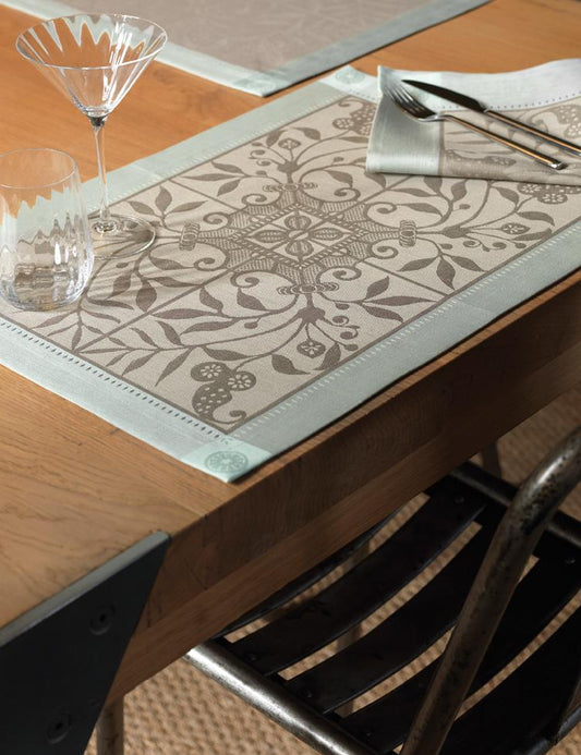 Placemats set of 4 -Venezia - Ash Beige - 100% Linen
