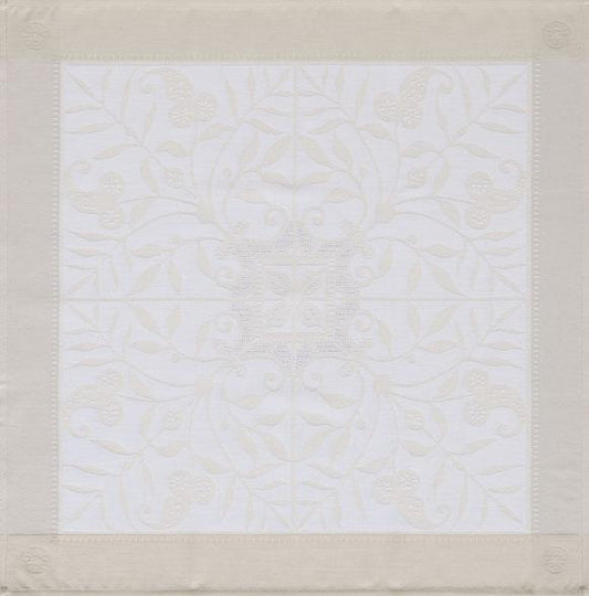 Napkins - Set of 4 Venezia - Ivory - 100% Cotton