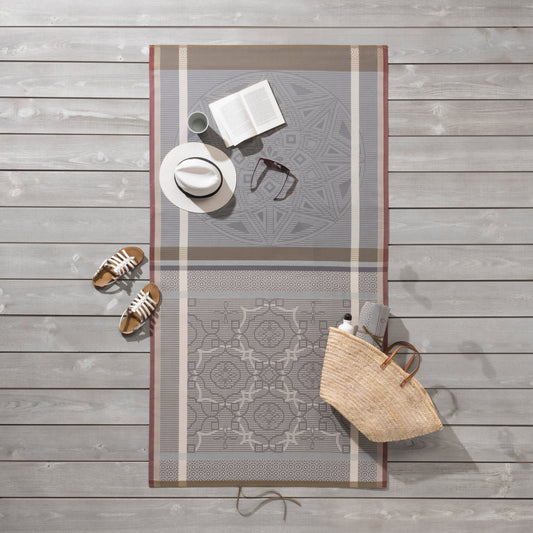 Le Jacquard Francais - Beach Towel - Zellige - Mica