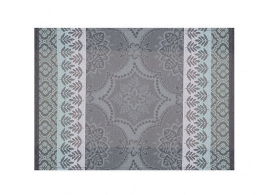 Placemats set of 4 - Bastide - Grey -100% Coated Cotton