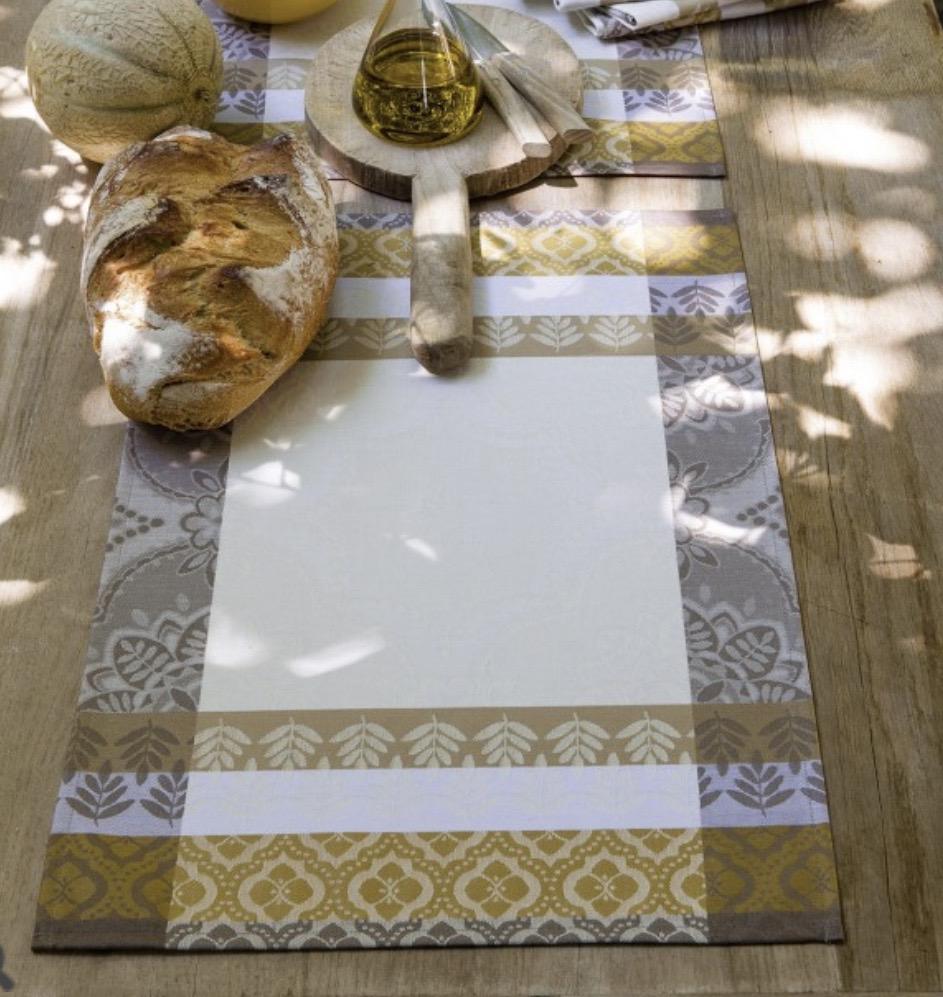 Placemats set of 4 - Bastide - Ivory - 100% Coated Cotton