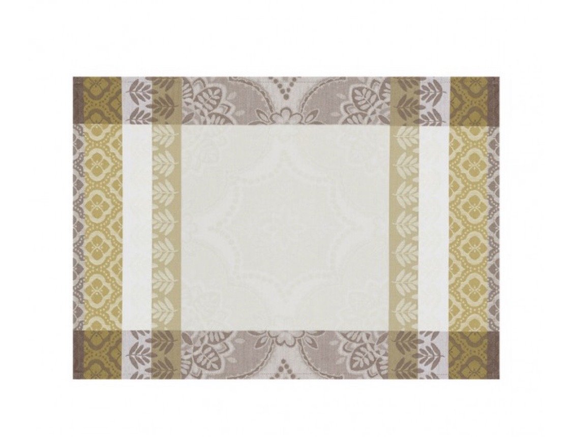 Placemats set of 4 - Bastide - Ivory - 100% Coated Cotton