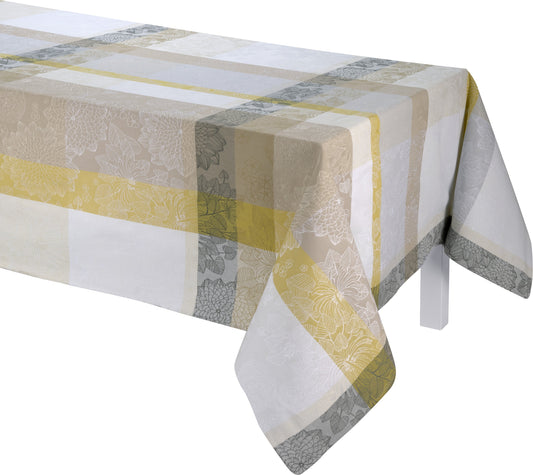 Table Cloth - Marie Galante - Coco - 100% Coated Cotton