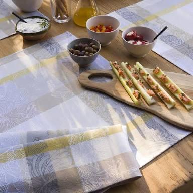 Placemats set of 4 - Marie Galante - Coco -100% Coated cotton