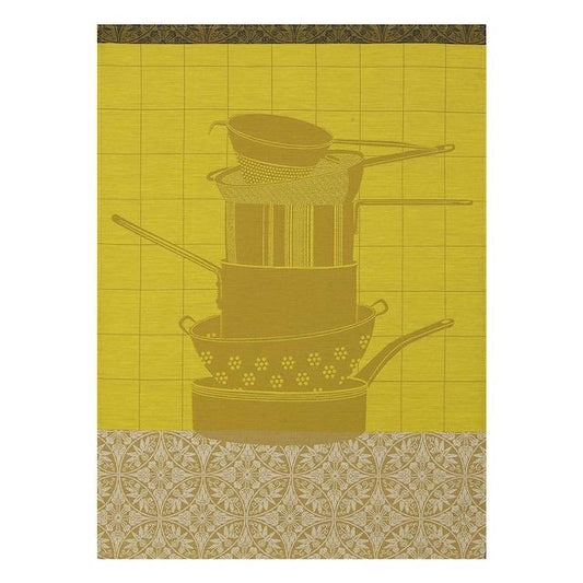 Tea Towel - Au Fourneau - Copper -100% Cotton