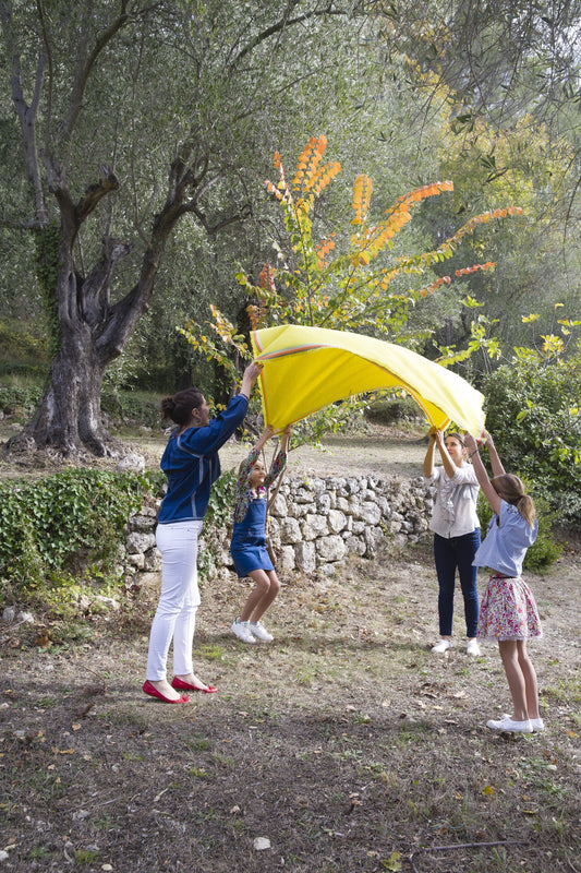 Table Cloth - Boheme- Yellow - 100% Cotton