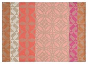 Placemats set of 4 - Mosaique - Floortile 100% coated cotton