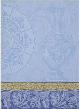 Tea Towel - Baroque Porcelaine - Iris 100% Cotton
