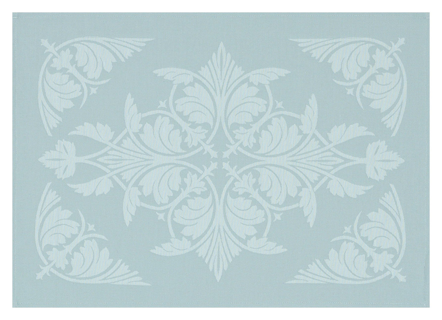 Placemats set of 4 - Syracuse - Aqua - 100% coated cotton