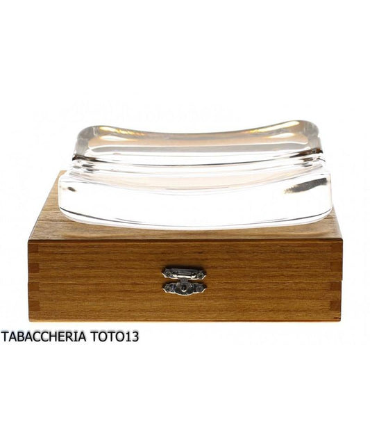 Nachtmann Cuba Crystal Square Cigar Ashtray