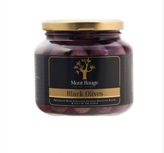 Mont Rouge - Black Olives -300g