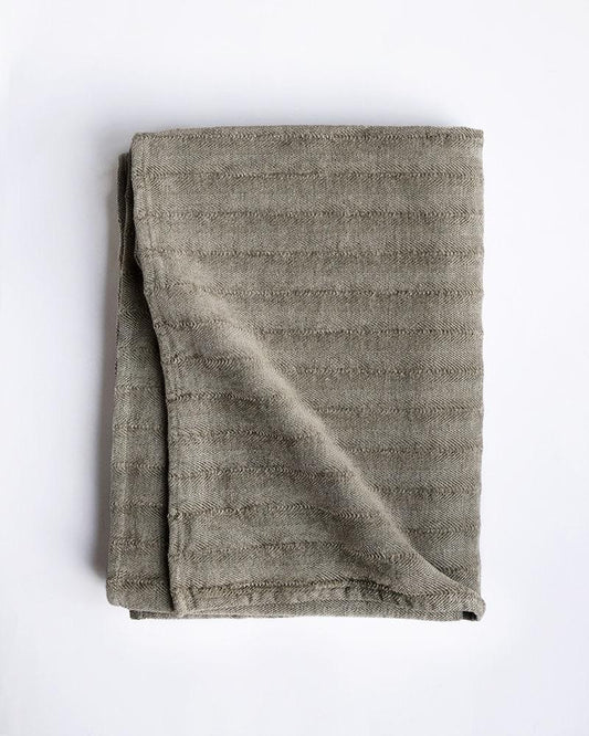 Mungo Herringbone Chenille Throw