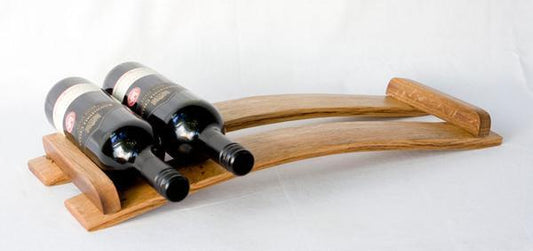 6 Bottle counter top wine rack